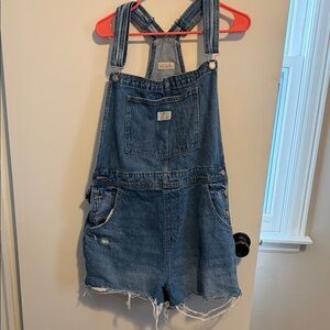 Levi's Blue Denim Women's Jeans Overalls